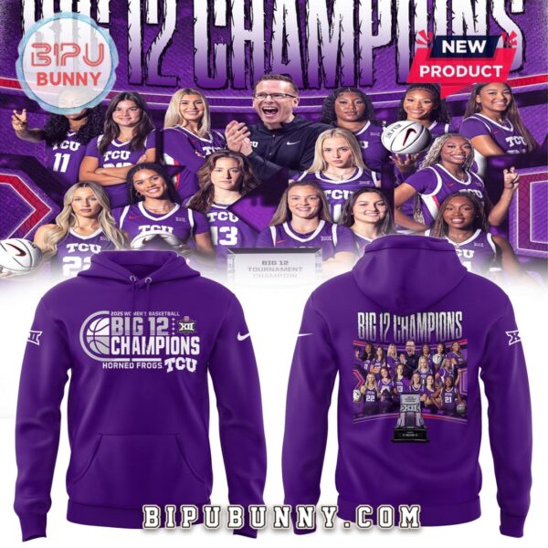 TCU Horned Frogs 2025 Tournament Champions Hoodie - Image 2
