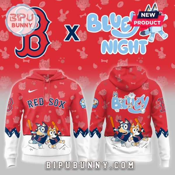 Boston Red Sox 2025 Bluey Night Hoodie - Image 2