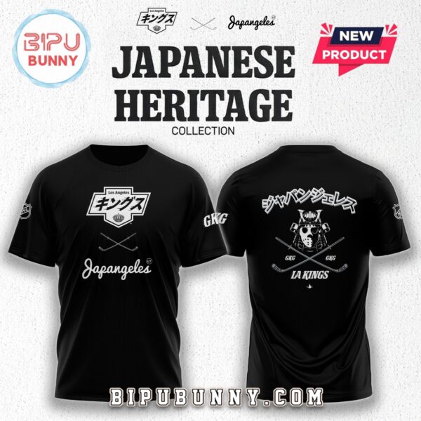 Los Angeles Kings x New Japangeles Black Hoodie - Image 2