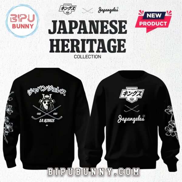 Los Angeles Kings x New Japangeles Black Hoodie - Image 3