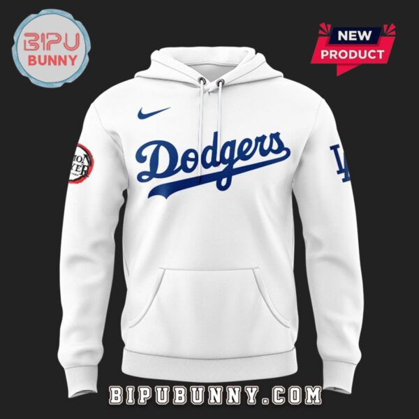 Doggers x Demon Slayer Kamado Tanjiro White Hoodie - Image 2