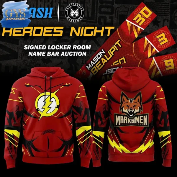 Fayetteville Marksmen Super Heroes Night Limited Edition Hoodie 2025