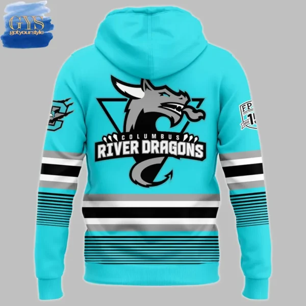 Columbus River Dragons Team Uniform Special Edition Hoodie - Image 3