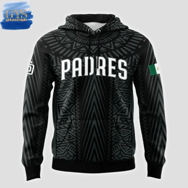 San Diego Padres Mexican Heritage Celebration Special Premium Hoodie - Image 2