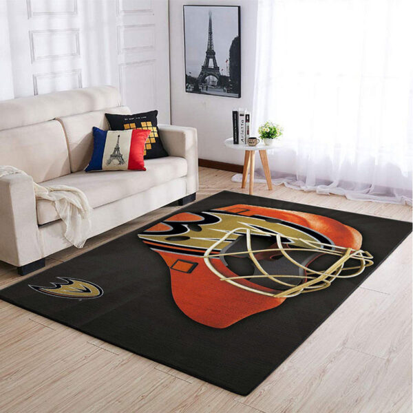 Anaheim Ducks Rug Living Room Carpet Regtangle Carpet Floor Decor