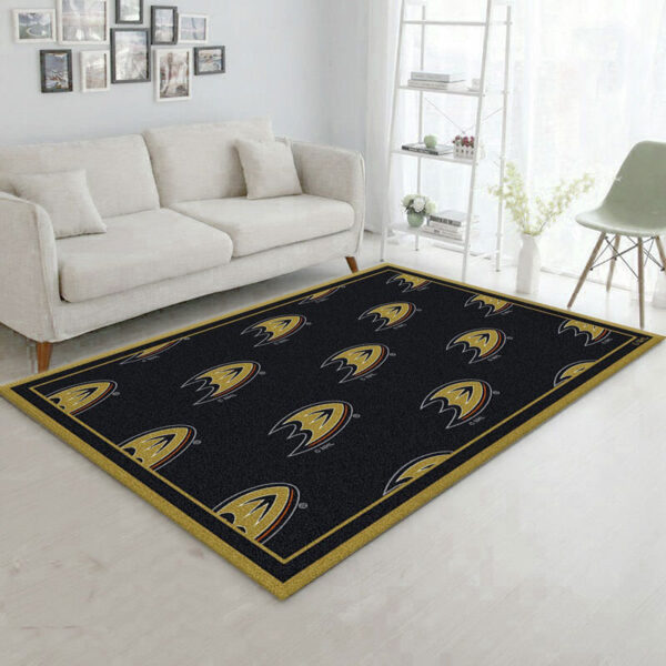 Anaheim Ducks Rug Living Room Carpet Regtangle Carpet Floor Decor