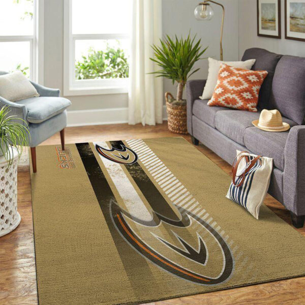 Anaheim Ducks Rug Living Room Carpet Regtangle Carpet Floor Decor