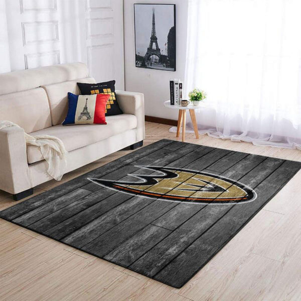 Anaheim Ducks Rug Living Room Carpet Regtangle Carpet Floor Decor