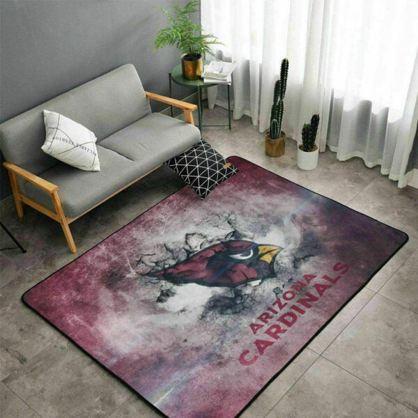 Arizona Cardinals Carpets Bathroom Rug Floor Rug Regtangle Carpet