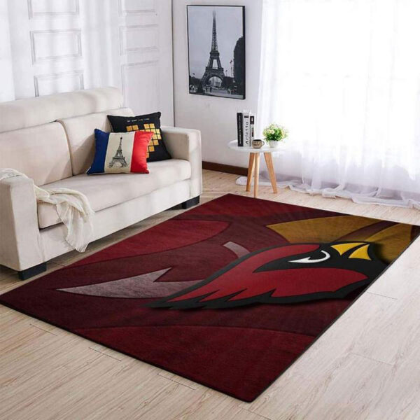 Arizona Cardinals Rug Living Room Rug Floor Rug Regtangle Carpet