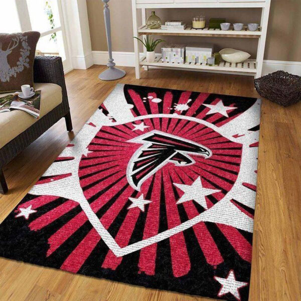 Atlanta Falcons Area Rug Bathroom Rug Floor Rug Regtangle Carpet