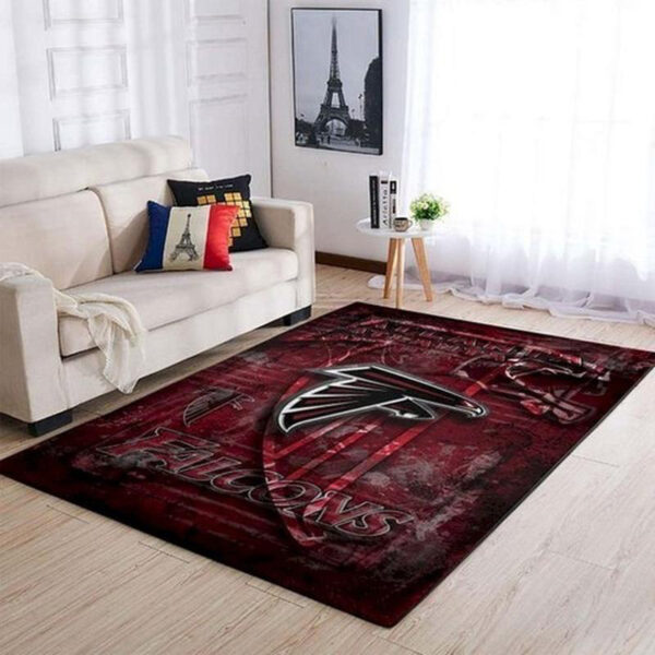 Atlanta Falcons Area Rug Bathroom Rug Floor Rug Regtangle Carpet