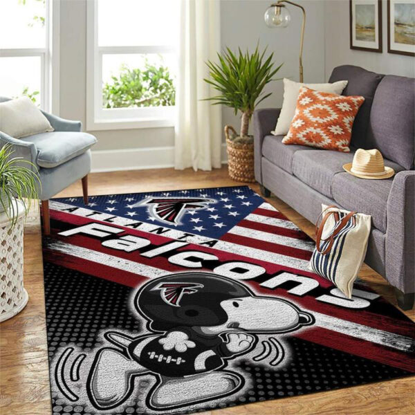 Atlanta Falcons Area Rug Living Room Rug Floor Rug Regtangle Carpet