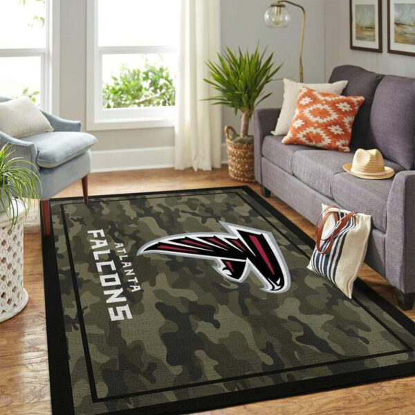 Atlanta Falcons Carpet Bathroom Rug Floor Rug Regtangle Carpet