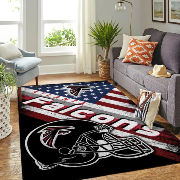 Atlanta Falcons Carpet Bathroom Rug Floor Rug Regtangle Carpet