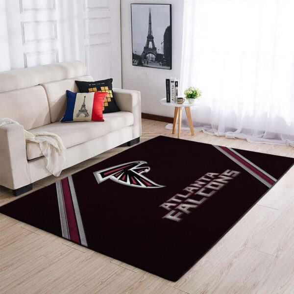 Atlanta Falcons Rug Bathroom Rug Floor Rug Regtangle Carpet