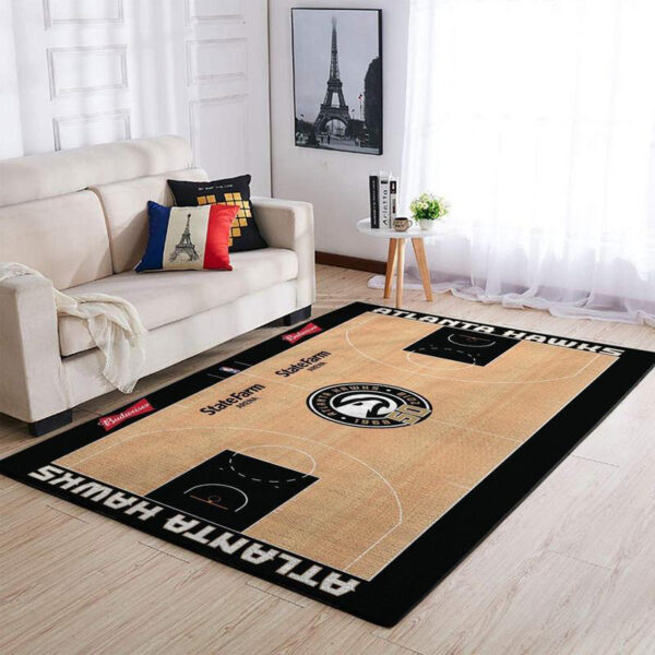 Atlanta Hawks Rug Living Room Carpet Regtangle Carpet Floor Decor
