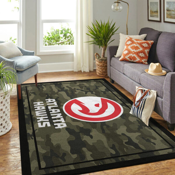 Atlanta Hawks Rug Living Room Carpet Regtangle Carpet Floor Decor