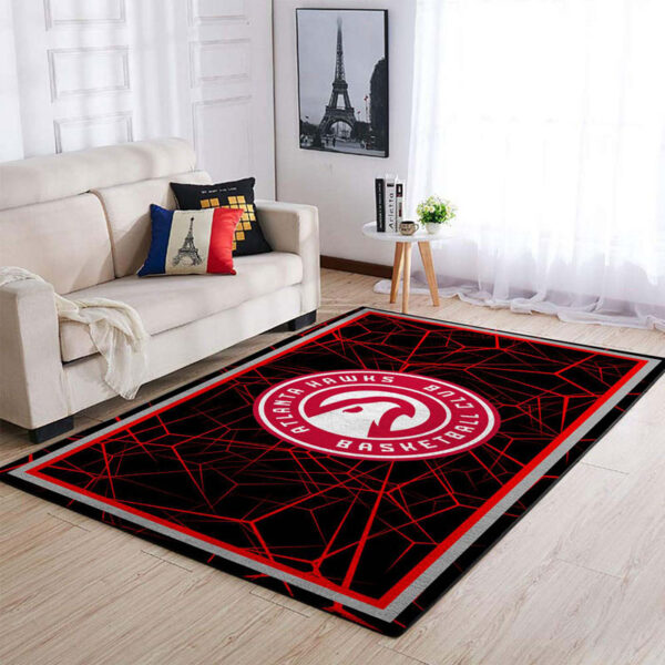 Atlanta Hawks Rug Living Room Carpet Regtangle Carpet Floor Decor