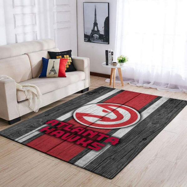 Atlanta Hawks Rug Living Room Carpet Regtangle Carpet Floor Decor