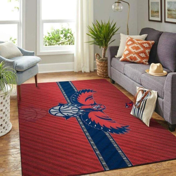 Atlanta Hawks Rug Living Room Carpet Regtangle Carpet Floor Decor