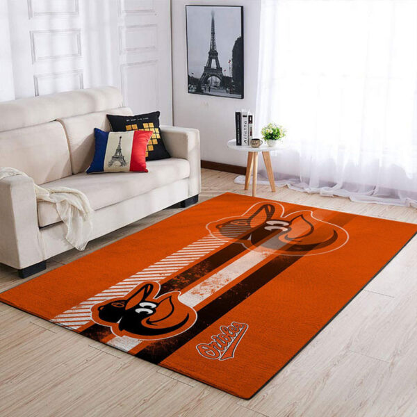 Baltimore Orioles Rug Living Room Carpet Regtangle Carpet Floor Decor