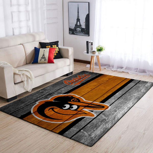 Baltimore Orioles Rug Living Room Carpet Regtangle Carpet Floor Decor