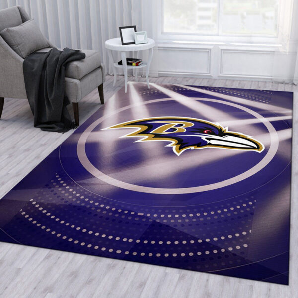Baltimore Ravens Area Rug Living Room Rug Floor Rug Regtangle Carpet