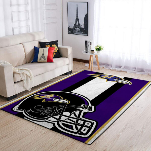 Baltimore Ravens Carpet Bathroom Rug Floor Rug Regtangle Carpet