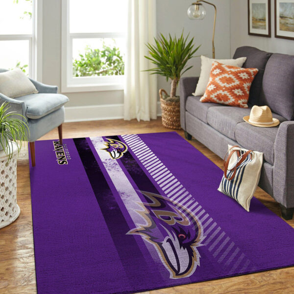 Baltimore Ravens Carpet Bathroom Rug Floor Rug Regtangle Carpet
