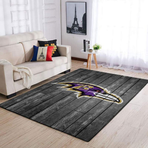 Baltimore Ravens Rug Bathroom Rug Floor Rug Regtangle Carpet