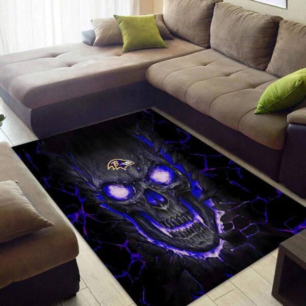 Baltimore Ravens Rug Living Room Rug Floor Rug Regtangle Carpet