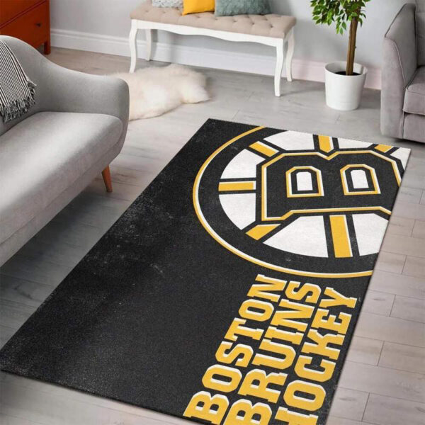 Boston Bruins Rug Living Room Carpet Regtangle Carpet Floor Decor