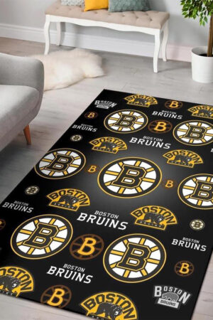 Boston Bruins Rug Living Room Carpet Regtangle Carpet Floor Decor