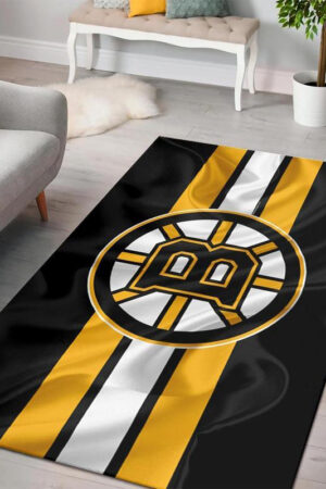 Boston Bruins Rug Living Room Carpet Regtangle Carpet Floor Decor