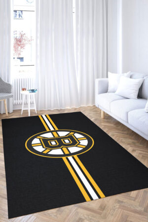Boston Bruins Rug Living Room Carpet Regtangle Carpet Floor Decor