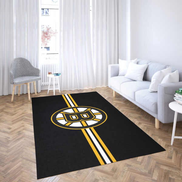 Boston Bruins Rug Living Room Carpet Regtangle Carpet Floor Decor