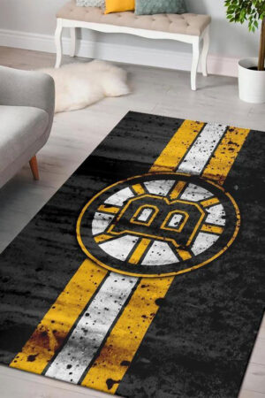 Boston Bruins Rug Living Room Carpet Regtangle Carpet Floor Decor