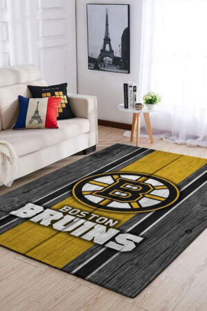 Boston Bruins Rug Living Room Carpet Regtangle Carpet Floor Decor