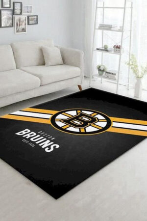 Boston Bruins Rug Living Room Carpet Regtangle Carpet Floor Decor