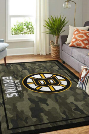 Boston Bruins Rug Living Room Carpet Regtangle Carpet Floor Decor