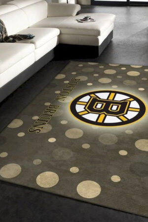 Boston Bruins Rug Living Room Carpet Regtangle Carpet Floor Decor