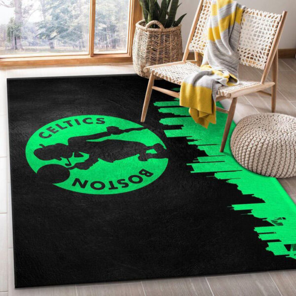 Boston Celtics Rug Living Room Carpet Regtangle Carpet Floor Decor