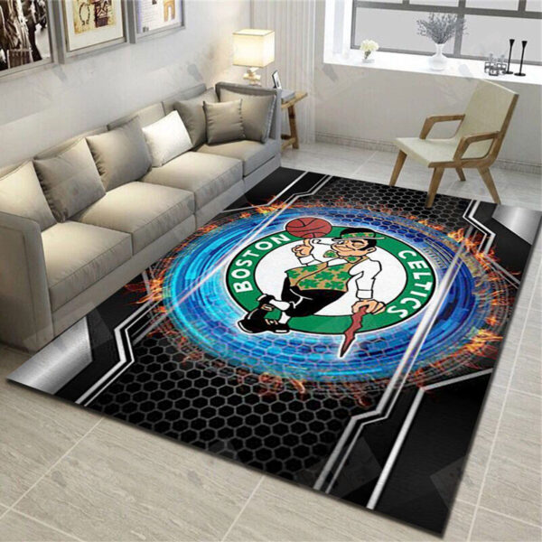 Boston Celtics Rug Living Room Carpet Regtangle Carpet Floor Decor