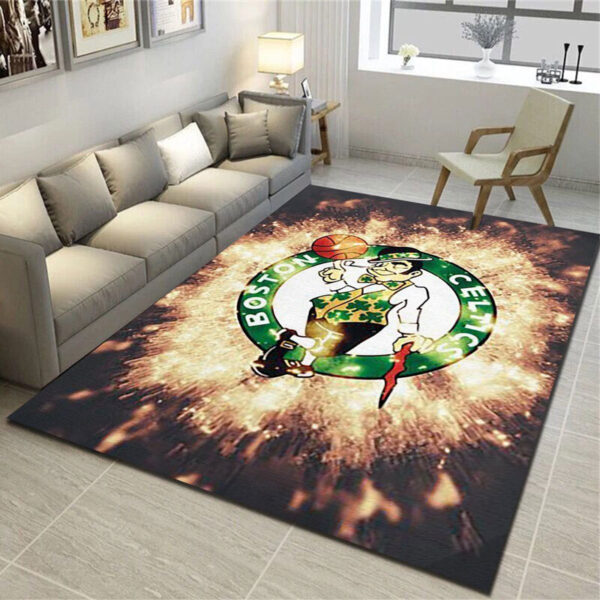 Boston Celtics Rug Living Room Carpet Regtangle Carpet Floor Decor