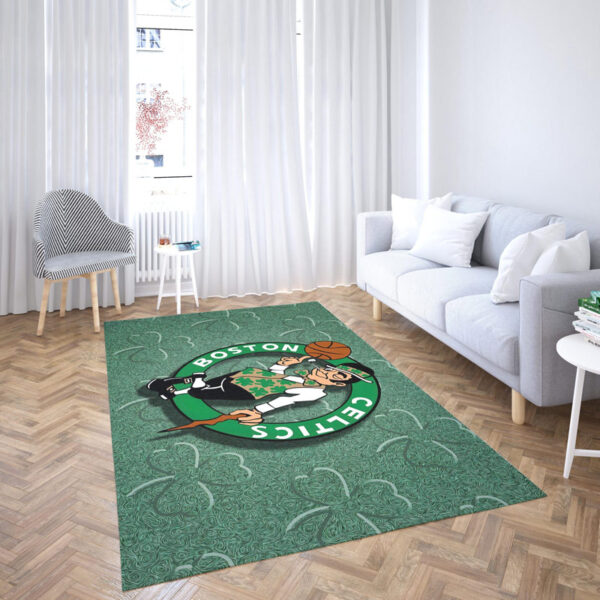 Boston Celtics Rug Living Room Carpet Regtangle Carpet Floor Decor