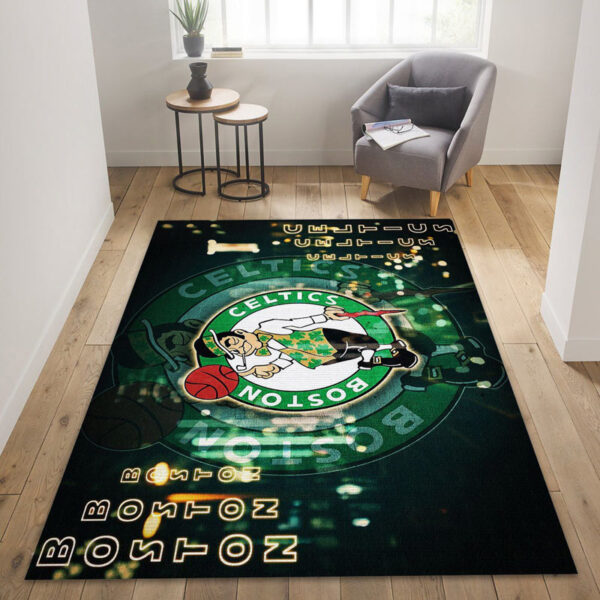Boston Celtics Rug Living Room Carpet Regtangle Carpet Floor Decor