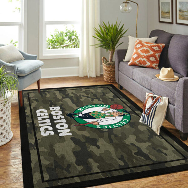 Boston Celtics Rug Living Room Carpet Regtangle Carpet Floor Decor