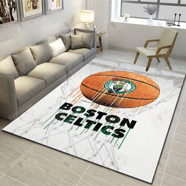 Boston Celtics Rug Living Room Carpet Regtangle Carpet Floor Decor