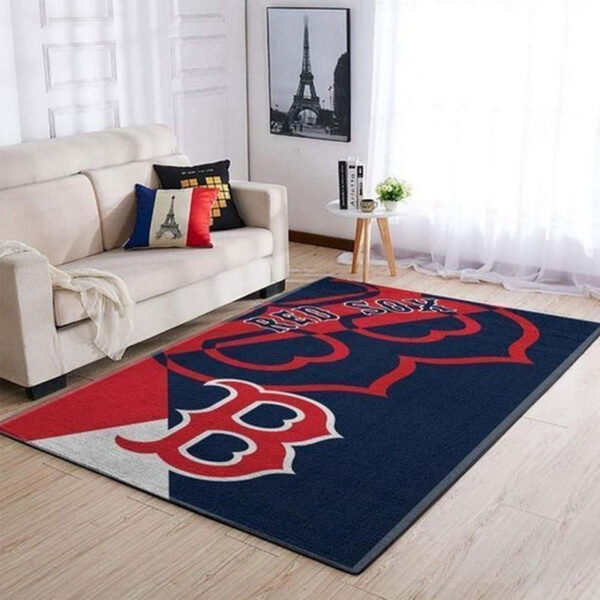 Boston Red Sox Rug Living Room Carpet Regtangle Carpet Floor Decor